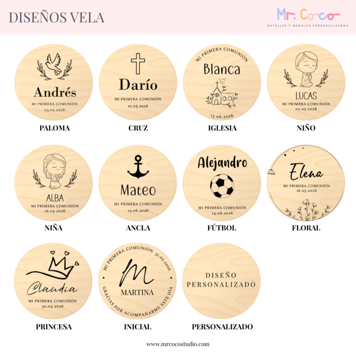 Diseños Vela Cristal Diseños Vela Cristal