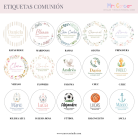 Etiquetas Comunión I (2)