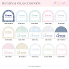 Pegatinas Comunión I