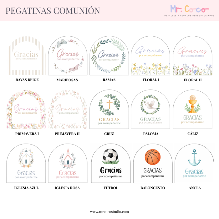 Pegatinas Comunión II (1) Pegatinas Comunión II (1)